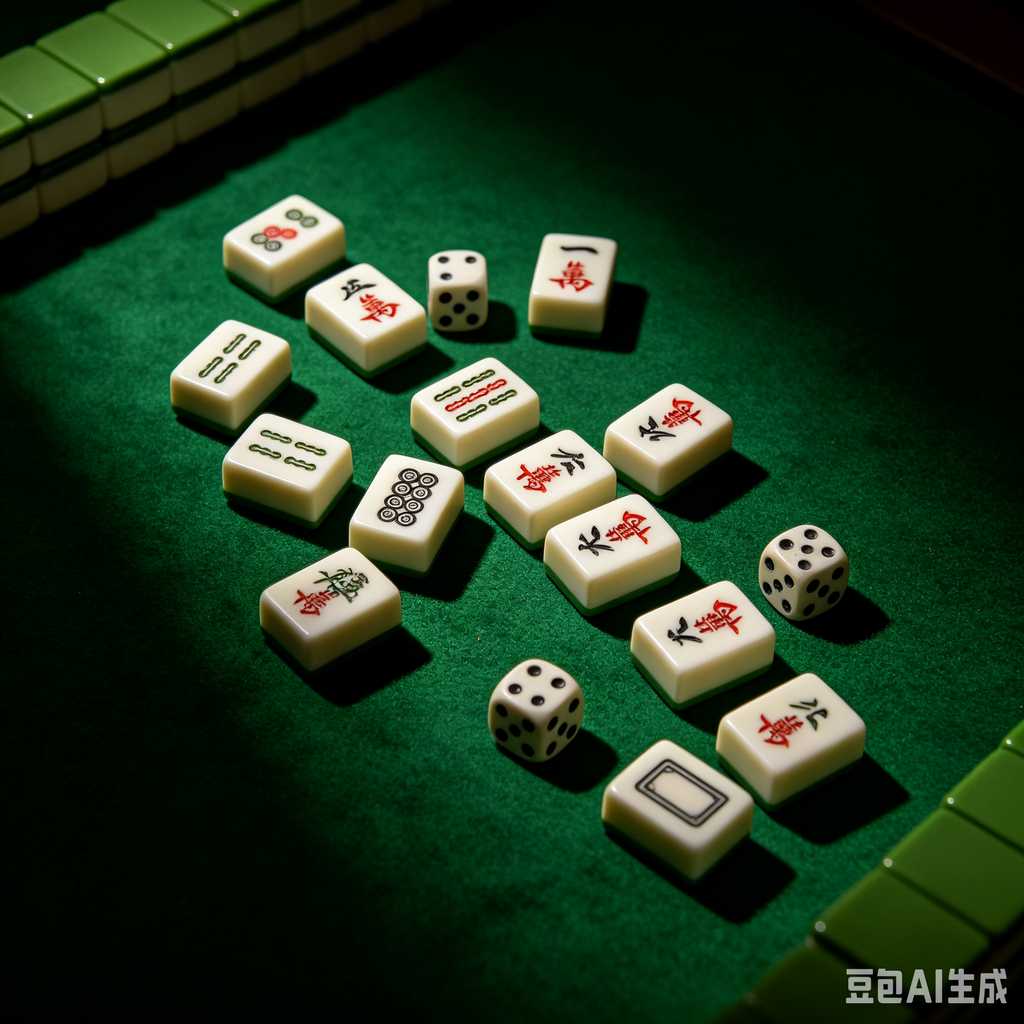 colorful mahjong score chips