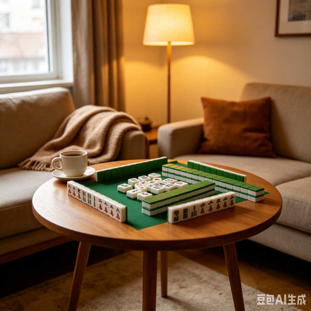 hand carved mahjong tiles